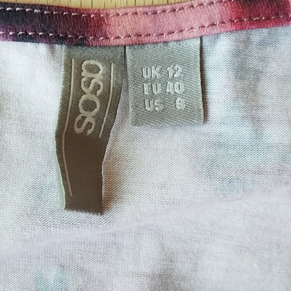 Asos airbrushed orchid print dress - Picture 5 of 6